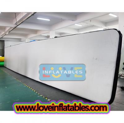 Aufblasbare Fitnessgeräte Home Fitness Gymnastikboden Taumelmatte aufblasbare Luftbahn