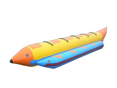Aufblasbares Bananenboot für kommerzielle Wasserspielgeräte für Kinder und Erwachsene