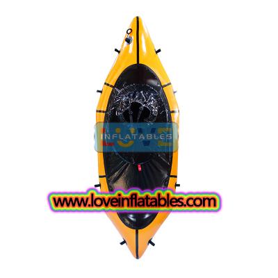 Neuestes Feuerzeug 2,5 kg Gewicht TPU Packraft Pack Raft Schlauchboot für Wassersport