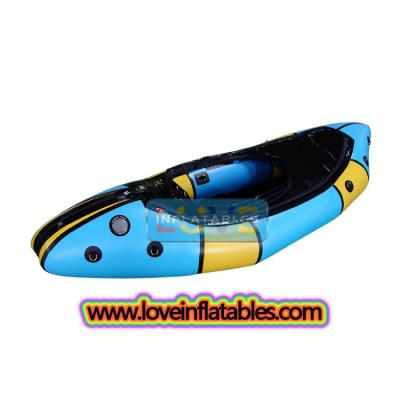 TPU-Rafting-Boot, aufblasbares Angeln, TPU-Kajaks, Kanu-Kajak, Packraft, Love Inflatables, Flussfloß