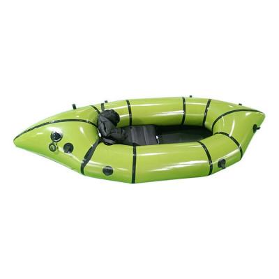 Inflatable calm water packraft