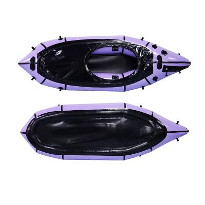 Inflatable calm water packraft