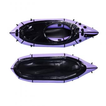 Inflatable calm water packraft
