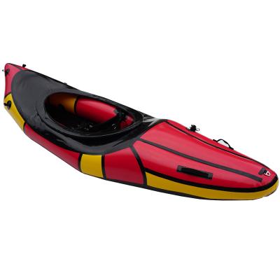 Kommerziell verwendetes, individuell angepasstes, leichtes TPU-Falt-Schlauchboot für eine Person und ein günstiges Packraft