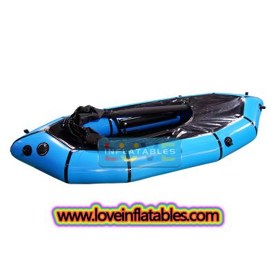 Hochgeschwindigkeits-Rucksäcke, aufblasbares TPU-Packraft, Kajaks, Bootspackfloß für Tourensport