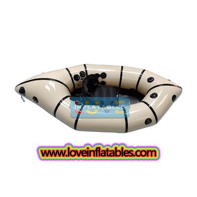 Wasserabenteuer Kinder Packraft für flaches Wasser