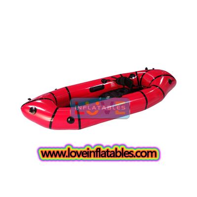 Aufblasbare Angeln Ruderboot Wildwasser Sport TPU Ultraleicht Rettungsinsel Pack Floß