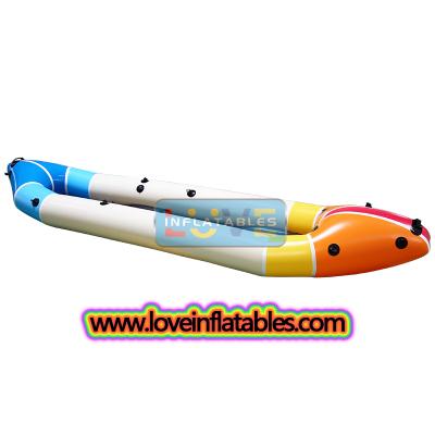 Ultraleichtes aufblasbares Paddel-Packraft für Muschelwasser/Wildwasser für 2 Personen
