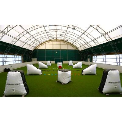 Aufblasbare Paintball-Hindernisausrüstung, günstige Air CS Sportausrüstung mit Laser Tag und Schießbunker-Spiel