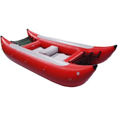 Chinesischer Hersteller, kundenspezifische aufblasbare Katamarane, Fluss-Katamarane, Pontonboote