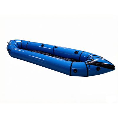 Maßgefertigtes Packraft, 3,5 m (11,5 ft) Urethan 210D 420D TPU, Zwei-Personen-Packraft für Abenteuer und Expeditionen, geeignet für Flüsse und Seen